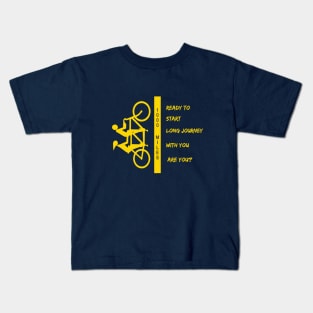 Bicycling Kids T-Shirt